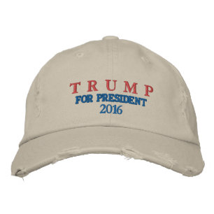 GORRA BORDADA TRUMP PARA PRESIDENTE 2016 DISTRIBUYÓ LA TAPA DE R