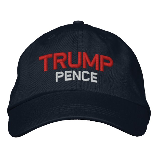Gorra Bordada Trump Pence (Anverso)