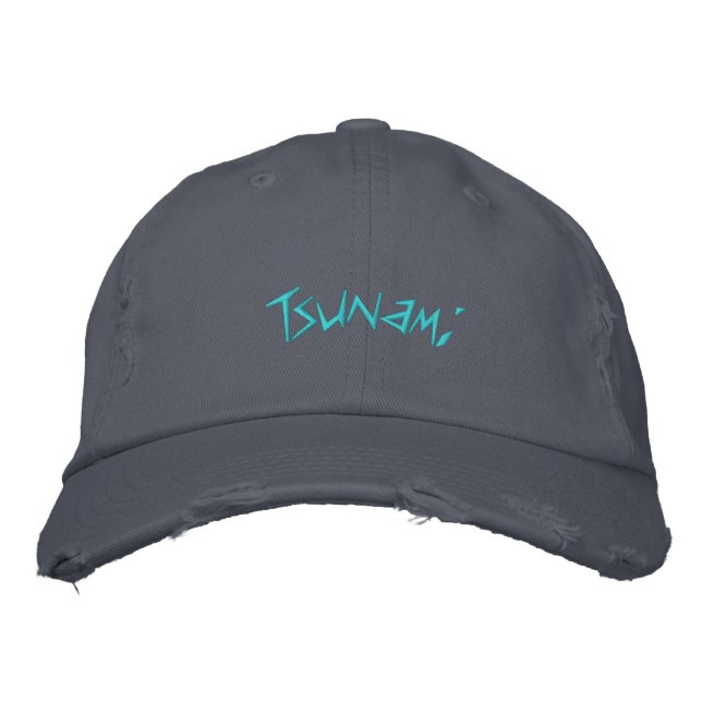 Gorra Bordada Tsunami (Anverso)