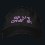 Gorra Bordada Tu Personalizado de diseño boicoteó el sombrero de<br><div class="desc">Elija Fuentes y color - Diseño personalizado Sus propios Gorras con texto Personalizado - Añadir su texto - Nombre - Compañía / Número / Carta / Eslogan - Etiquetado / o Sitio web , Teléfono , Correo electrónico , Mano de medios sociales , Dirección / Más - Elegir color /...</div>