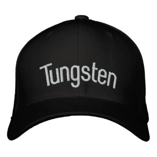 Gorra Bordada Tungsteno