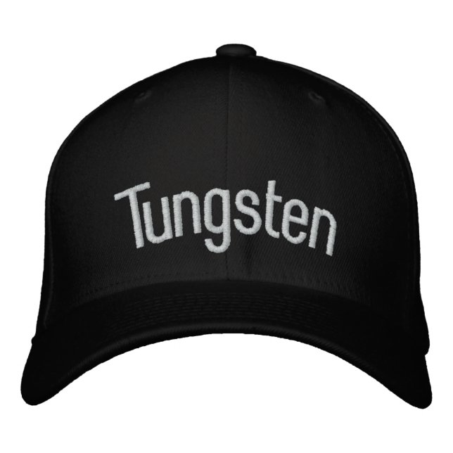 Gorra Bordada Tungsteno (Anverso)