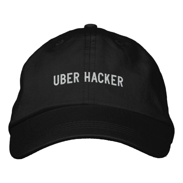 Gorra Bordada Uber Hacker (Anverso)