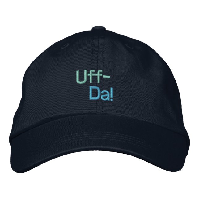 Gorra Bordada ¡Uff-Da! (Anverso)