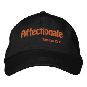 Gorra Bordada Una cita bíblica afectuosa Personalizar
