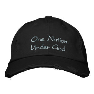 Gorra Bordada Una nación bajo Dios