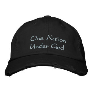 Gorra Bordada Una nación bajo Dios