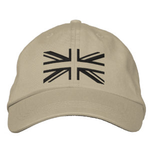 Gorra Bordada Union Jack ~ Black Modern