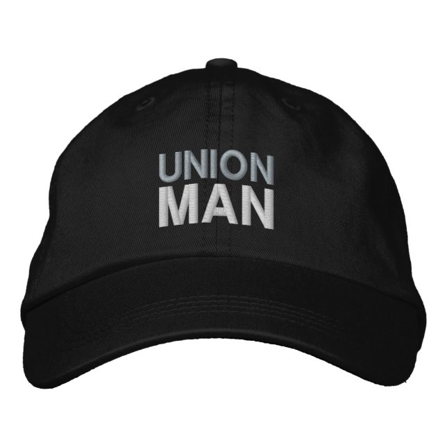 GORRA BORDADA UNION MAN (Anverso)