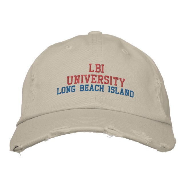 GORRA BORDADA UNIVERSIDAD LBI (Anverso)