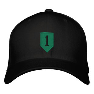 Gorra Bordada Uno rojo grande - apagado