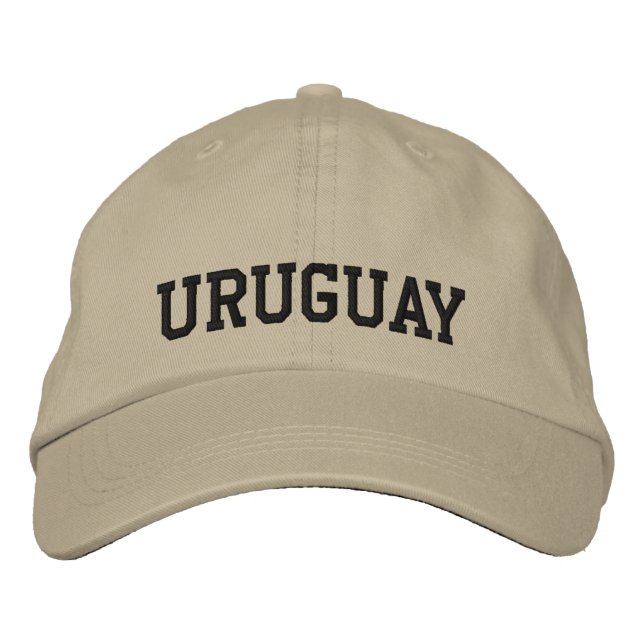 GORRA BORDADA URUGUAY PERSONALIZADO (Anverso)