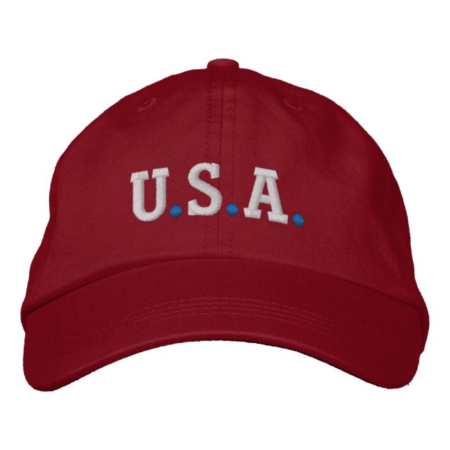 GORRA BORDADA USA (Anverso)