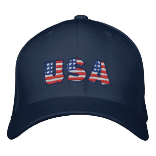 GORRA BORDADA USA NB