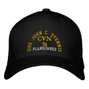 GORRA BORDADA USS JOHN C. STENNIS, CVN 74,