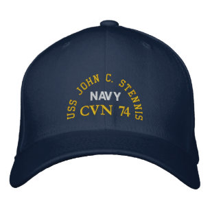 GORRA BORDADA USS JOHN C. STENNIS, CVN 74,