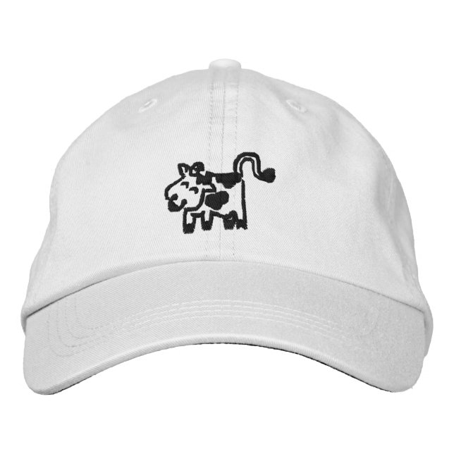 Gorra Bordada Vaca (Anverso)