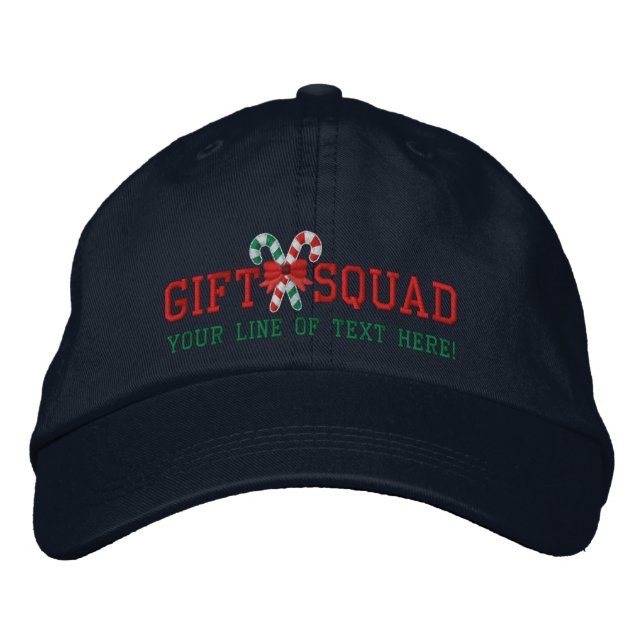 Gorra Bordada Vacaciones personalizadas Regalo Cubrimiento Candy (Anverso)