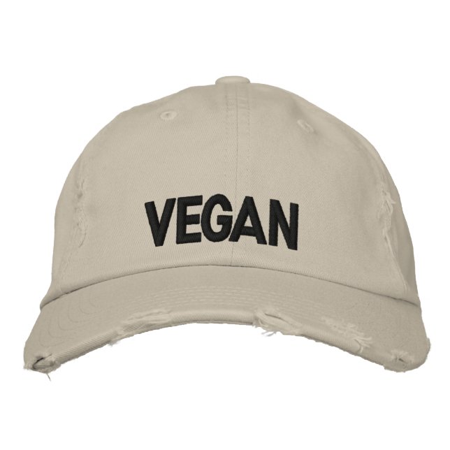 Gorra Bordada Vegan (Anverso)