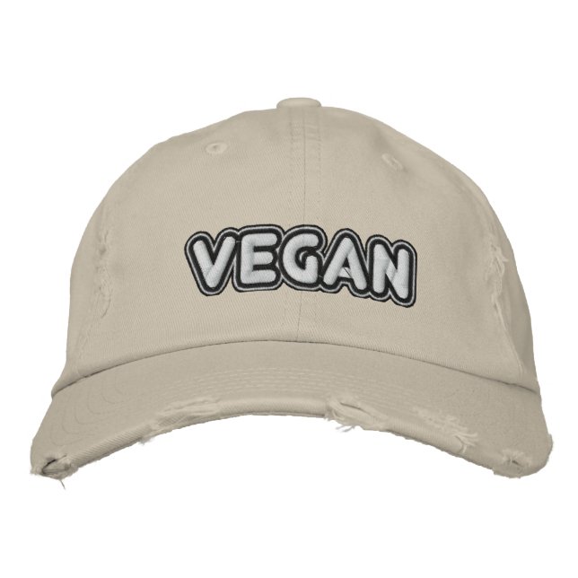 Gorra Bordada Vegan (Anverso)