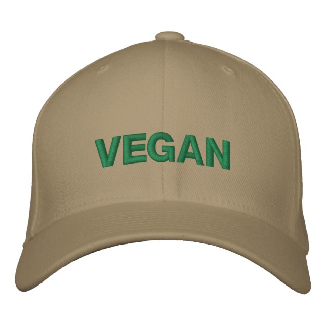 GORRA BORDADA VEGAN (Anverso)