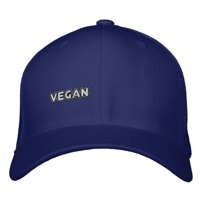 Gorra Bordada Vegano (Anverso)