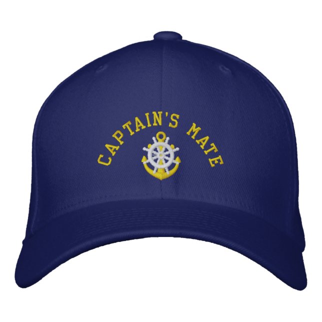 Gorra Bordada Vela mate de los capitanes (Anverso)