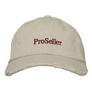 Gorra Bordada Vendedor profesional