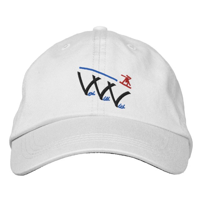 Gorra Bordada veni vidi vici snowboarder (Anverso)