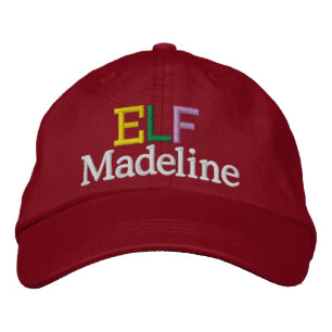 Gorra Bordada ¡Venta! El elfo de Santa