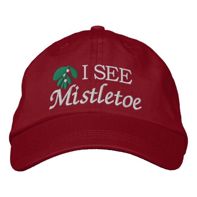 Gorra Bordada Veo Mistletoe - SRF (Anverso)