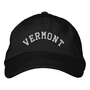 Gorra Bordada Vermont State Embroidered