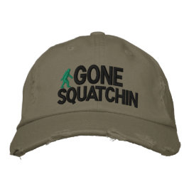 Gorra Bordada Versión de Gone Squatchin Deluxe