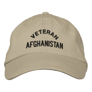 GORRA BORDADA VETERANO, AFGANISTÁN