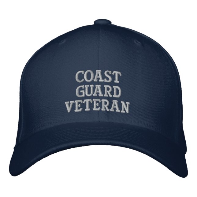 Gorra Bordada Veterano de la Guardia Costera (Anverso)