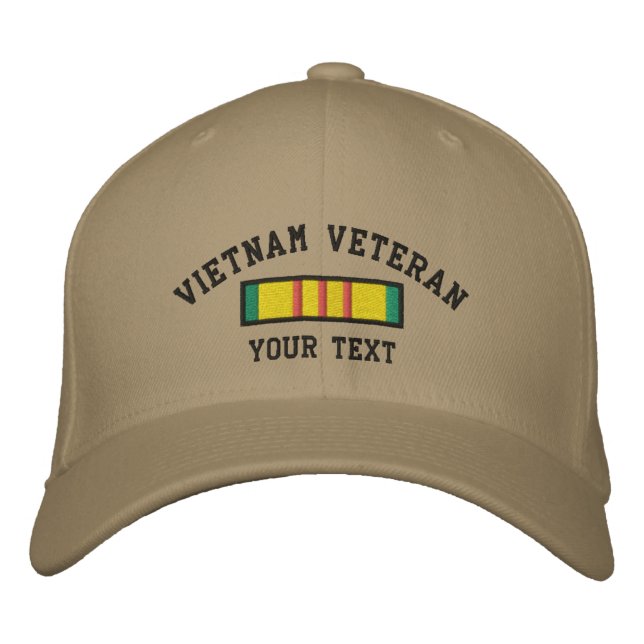 Gorra Bordada Veterano de Vietnam (Anverso)
