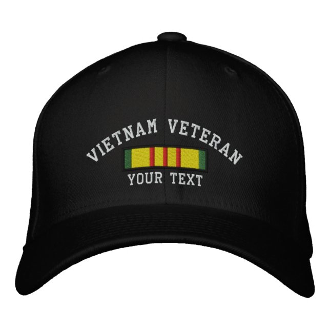 Gorra Bordada Veterano de Vietnam (Anverso)