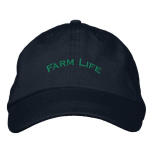 Gorra Bordada VIDA DE GRANJA Texto Marina Inspirada en el Patrim