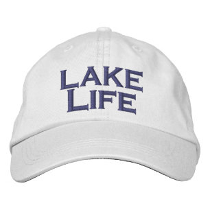 Gorra Bordada Vida en el Lago