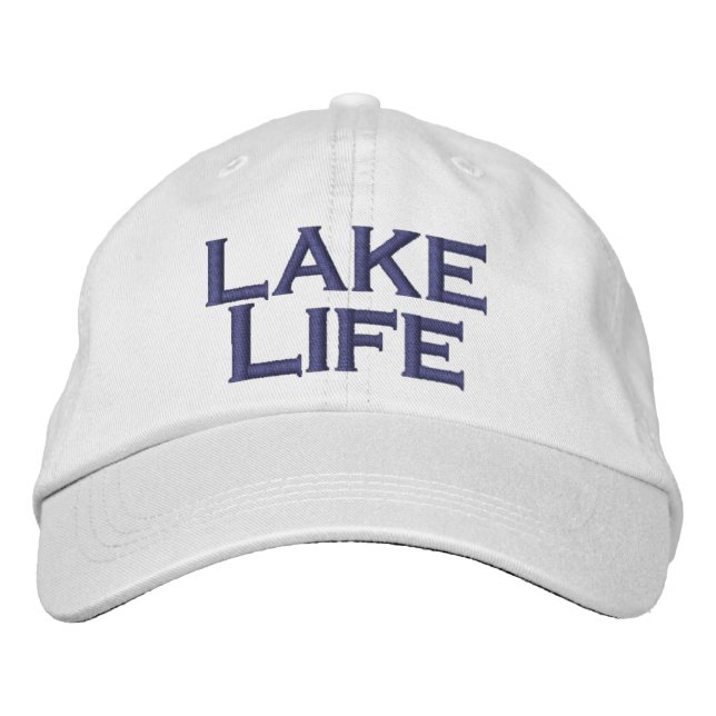 Gorra Bordada Vida en el Lago (Anverso)