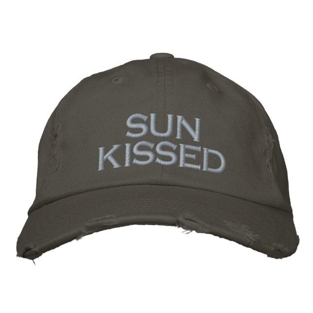 Gorra Bordada Vida en el lago SOL BESADO (Anverso)