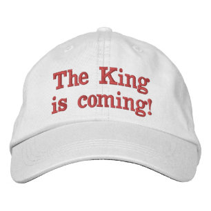 Gorra Bordada ¡Viene el Rey!