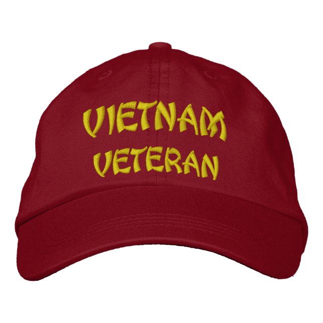 GORRA BORDADA VIETNAM VETERAN (Anverso)
