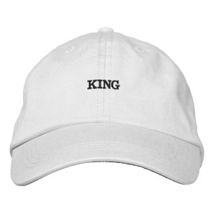 Gorra Bordada Viseras King White Color Visera con cubierta o Gor