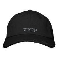 Visión Cita Espiritual Vintage Púrpura Negro
