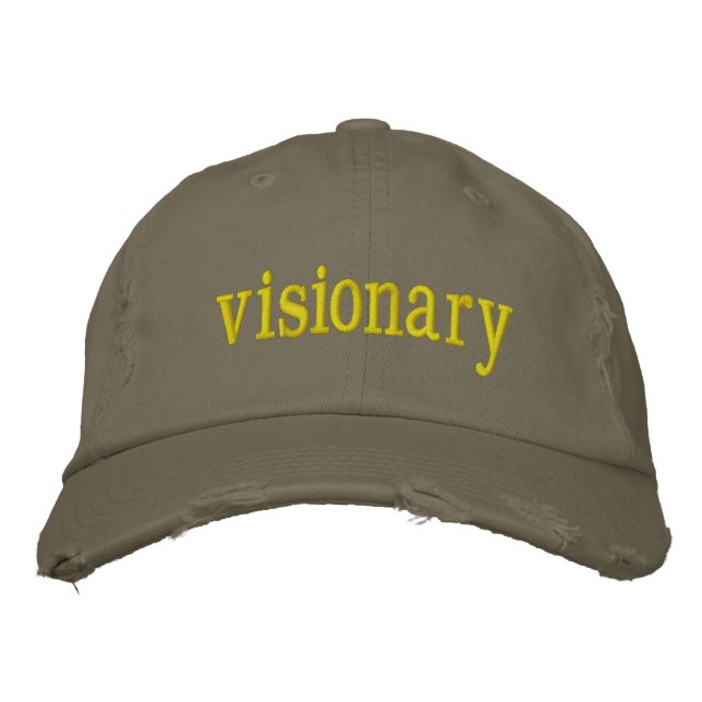 Gorra Bordada Visionario (Anverso)