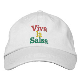 Gorra Bordada viva la salsa