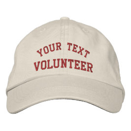 Gorra Bordada Voluntariado de su causa