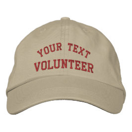Gorra Bordada Voluntariado de su causa