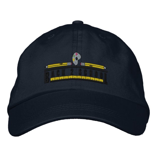 Gorra Bordada Volver a la escuela (Anverso)